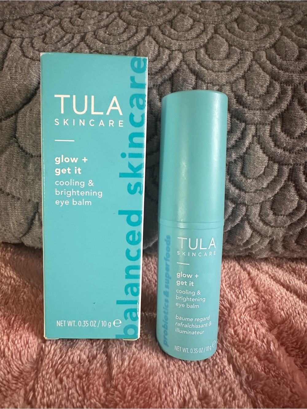 ✨ TULA Glow + Get It Eye Balm • Cooling Brightening Stick • New In Box